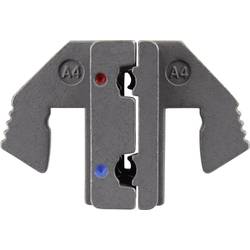 TOOLCRAFT PLE-0A4 Crimp-Einsätze Isolierte Flachsteckhülsen Quetschbereich: 0.5 bis 2.5 mm² Passend für Marke (Zangen): TOOLCRAFT PZ-500 1423369