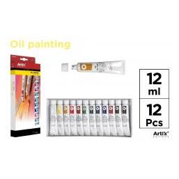 Artix Ölfarben, 12 ml, 12 Farben (12 ml) (57526551)