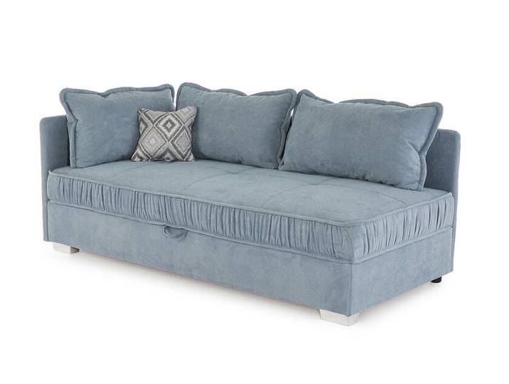 Schlafsofa LINA 207 cm aquablau