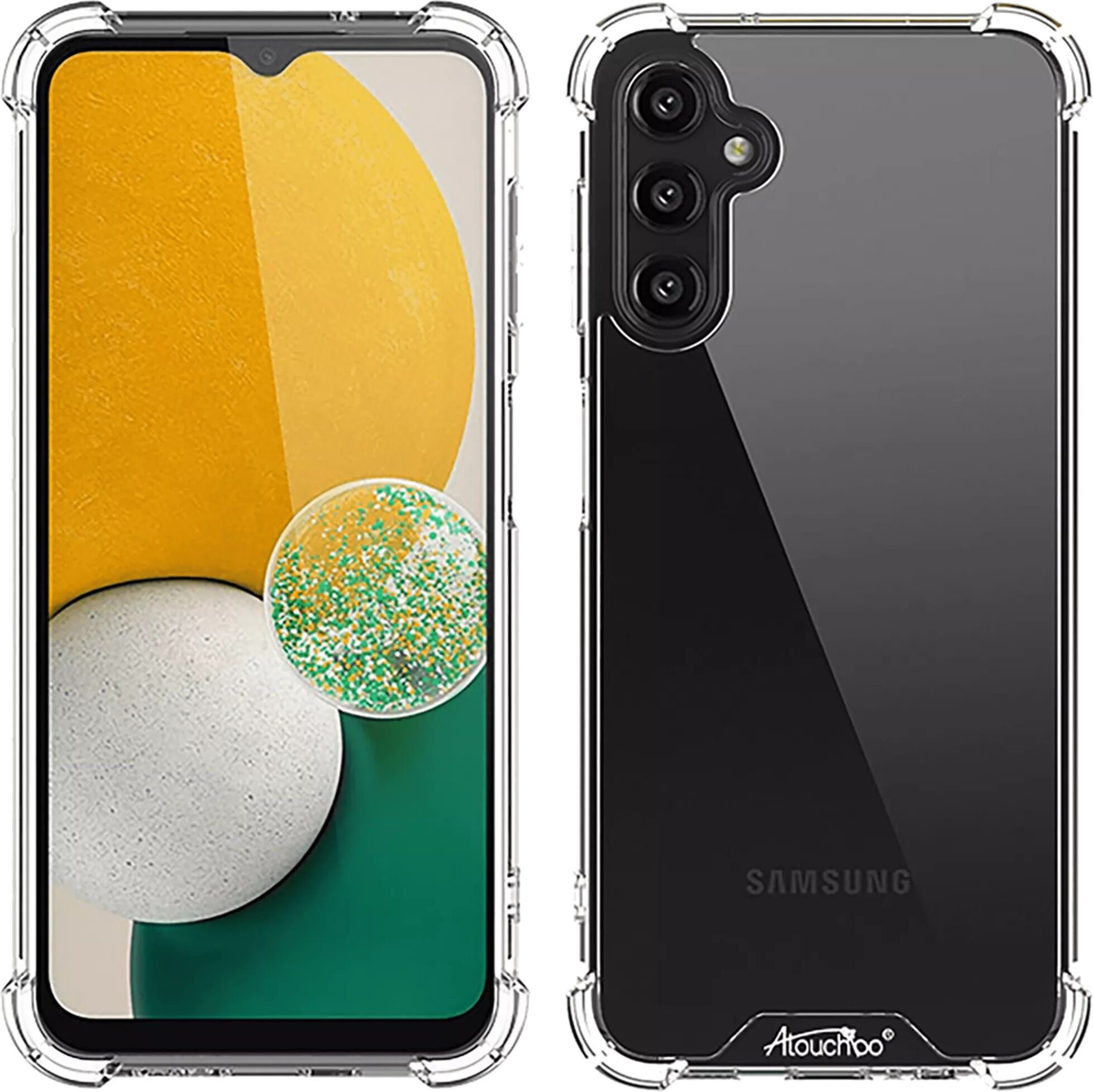Atouchbo King Kong Clear Shockproof Armour Case for Samsung Galaxy A14