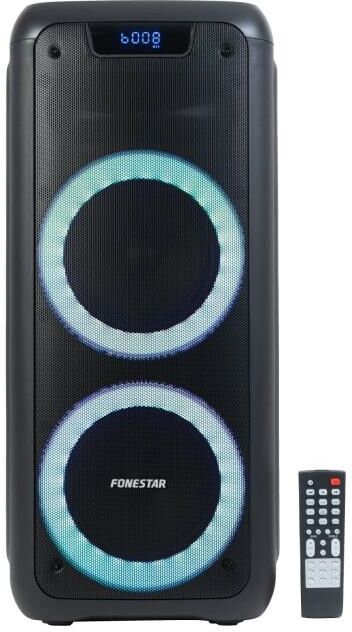 Coluna Portátil Bluetooth 100W LED USB/MicroSD/FM - FONESTAR