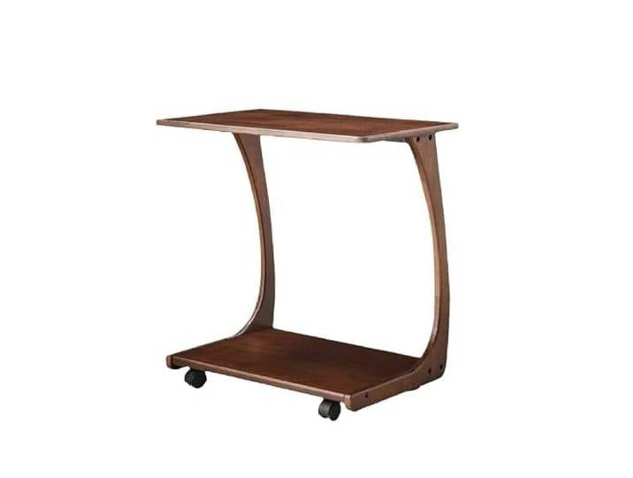 YCCHAH Sofatisch Beweglicher Sofa-Beistelltisch, kompakter Wohnzimmer-Mini-Couchtisch mit Rädern, einfacher Nachttisch for kleine Wohnungen Wohnzimmer-Beistelltisch