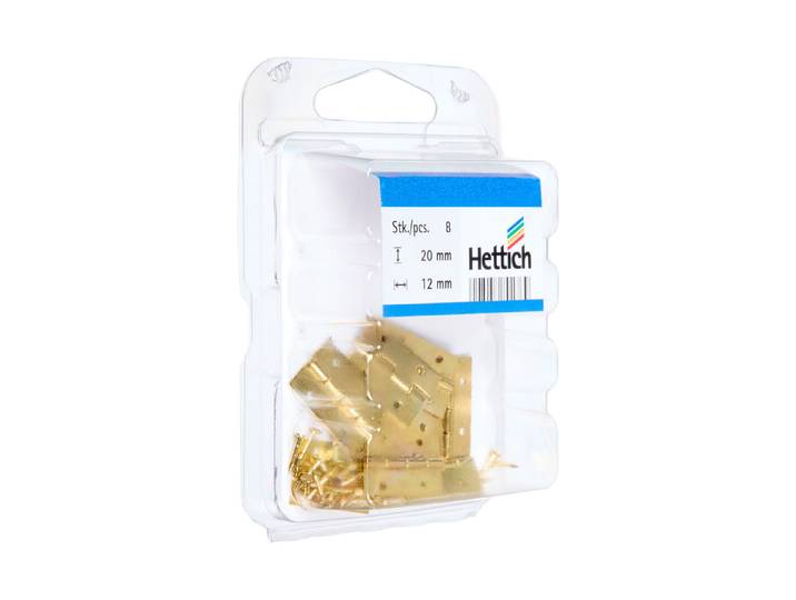 Hettich Scharnier Stahl 2 × 1 cm
