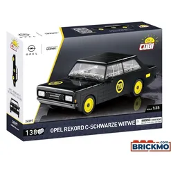 Cobi Cars 24597 Opel Rekord C schwarze Witwe 24597