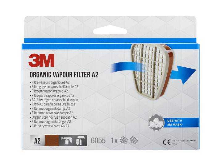 3M Filter gegen organische Dämpfe 6055 1 Paar