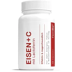 Eisentabletten mit Lactoferrin & Vitamin C 1 Monat