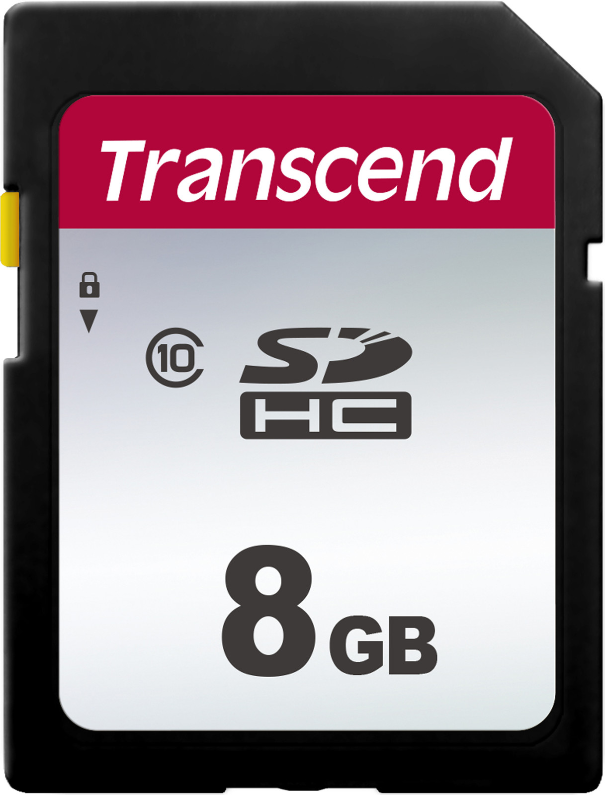 Transcend SDHC 300S SDHC kaart, 8GB, Klasse 10