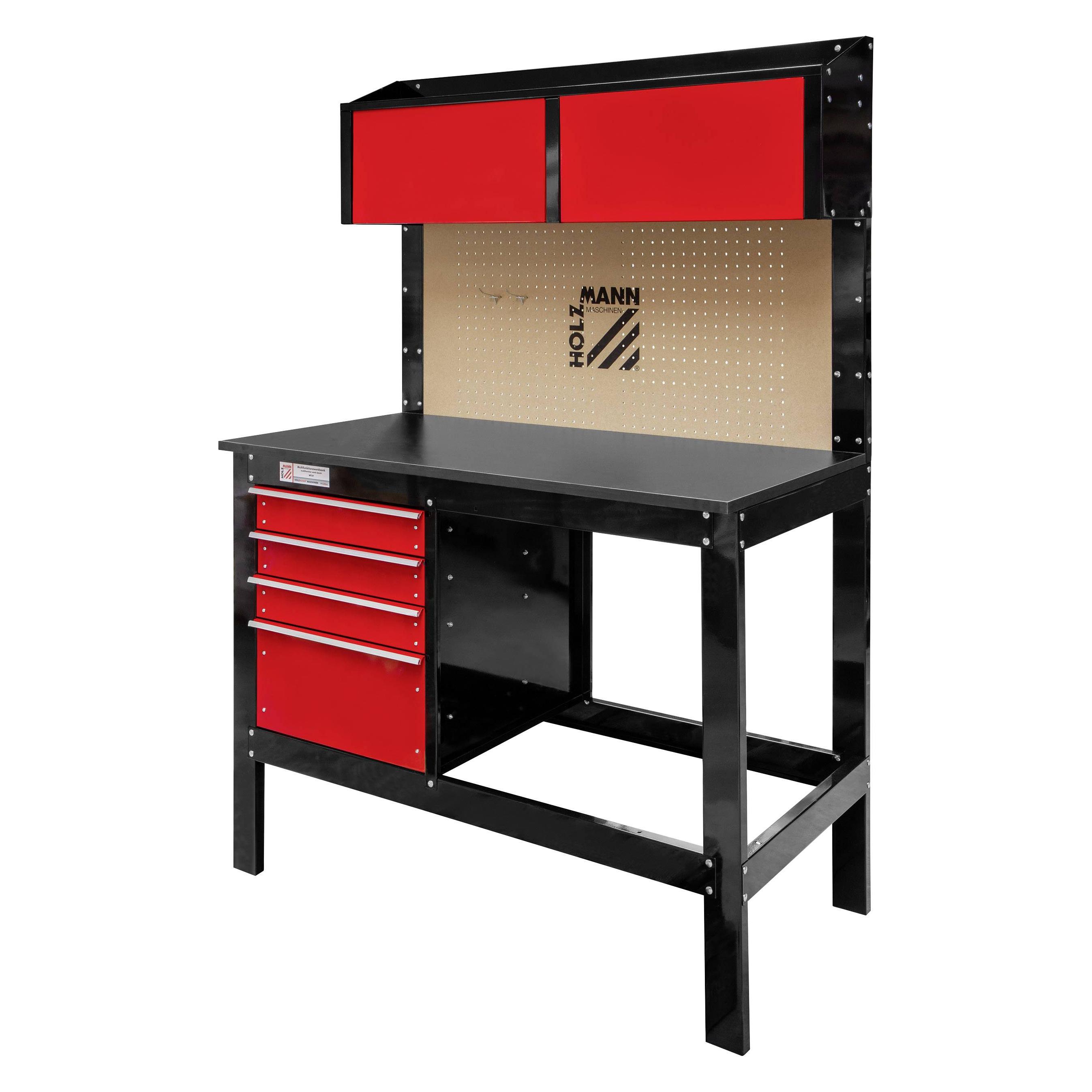 Holzmann Werkbank (120.50 cm, 58 cm) (WT39)