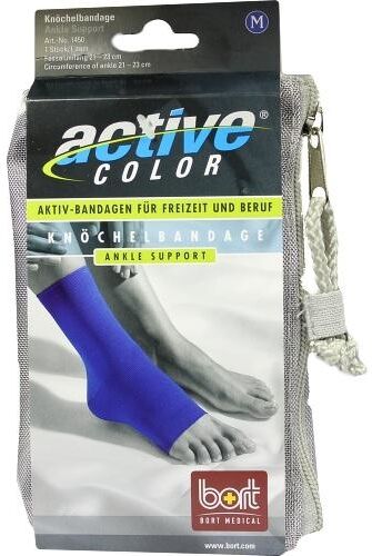 Bort Activecolor Knöchelbandage medium blau