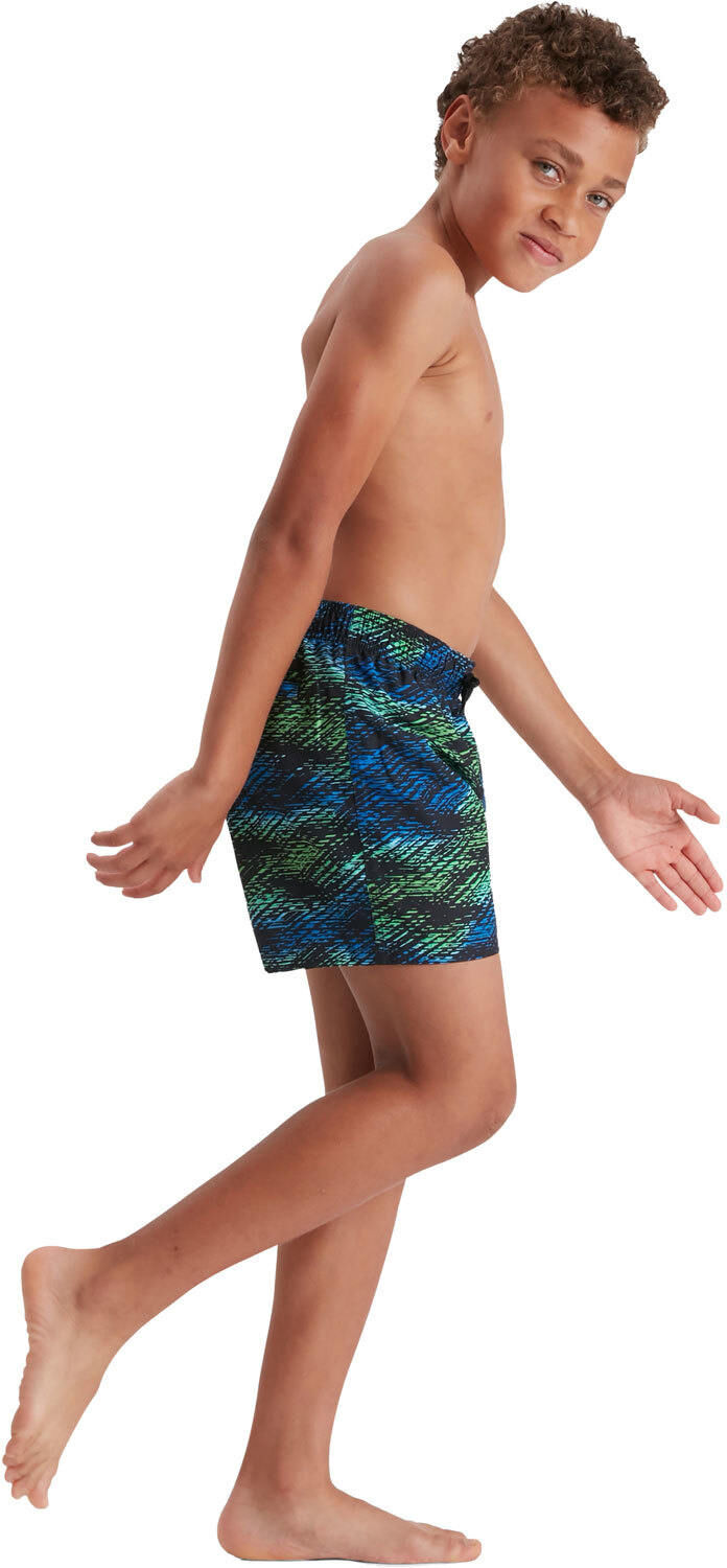 Speedo printed 13 watershort bañador playa niño Negro
