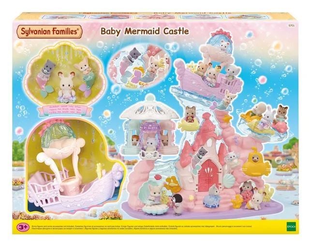 Sylvanian Families Kasteel van de Baby Zeemeerminnen