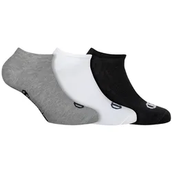 Champion Unisex Socken, 3 Paar - Sneakersocken, No Show Socks Legacy schwarz/grau/weiß / EU 35-38