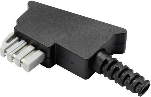 TRU Components GM02N TAE-Bausatz, N-Kodierung Stecker, gewinkelt Schwarz Inhalt