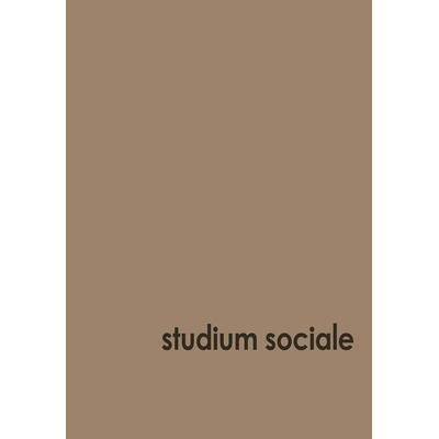 Studium Sociale, Taschenbuch von Karl Valentin Müller, VS Verlag für Sozialwissenschaften, 978-3-663-03043-0