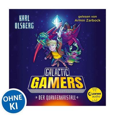 Galactic Gamers (Band 1) - Der Quantenkristall - Karl Olsberg, Audio, 9783949473142