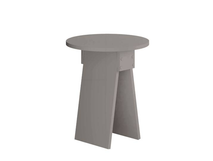 Beistelltisch Chen ca. 42x50 cm Mokka
