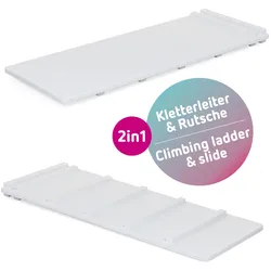 Kletterleiter und Rutsche (LBH 105x42x5,80 cm) - LBH 105x42x5,80 cm