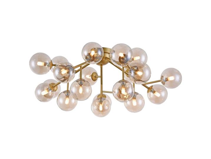 Deckenleuchte Dallas Goldfarben max. 28 Watt Deckenlampe