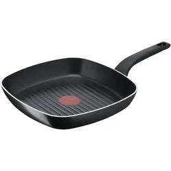 Tefal Easy Cook & Clean Grillpfanne 26x26 cm, Pfanne + Kochtopf, Schwarz