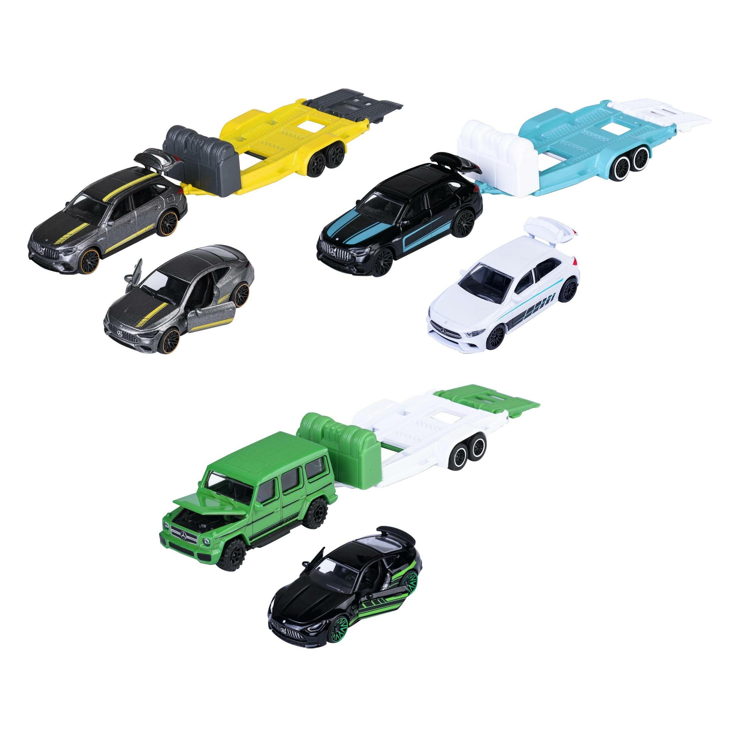 Majorette Mercedes-AMG Deluxe Trailer, 3-sort. (212103000)