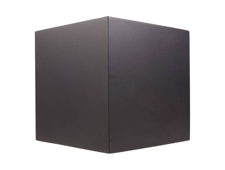 Regalwürfel Shelf Dado in Schwarz 15 × 15 × 15 cm max. 8 kg