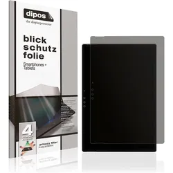 Dipos Privacy Blickschutzfolie 4-Way, Geräte Schutzfolie