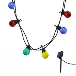 Lumisky PARTY 10 LED 5,7M Solar-Lichterkette Plastik Bunt