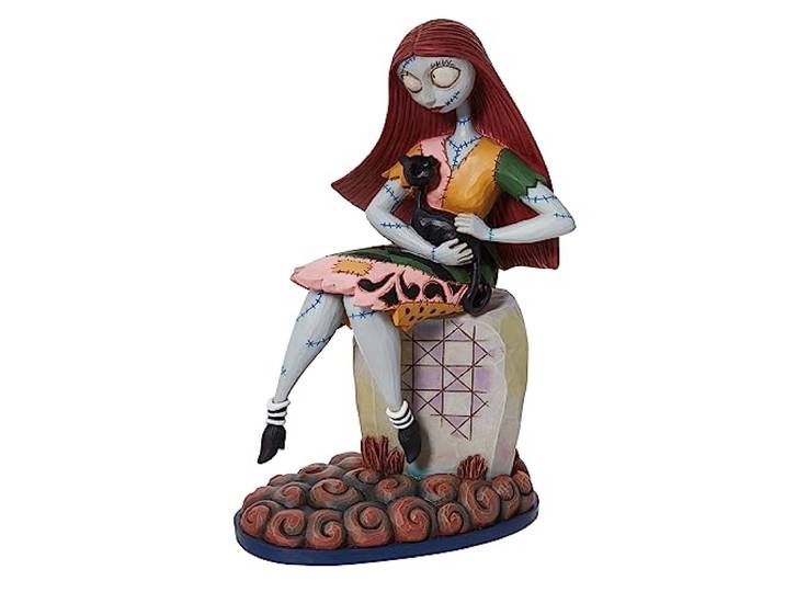 Enesco op grafsteen beeldje - Disney Traditions by Jim Shore, Multicolor, hoogte 19 cm