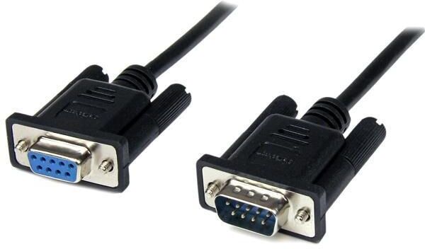StarTech.com 2m Black DB9 Null Modem Cable - Female/Male