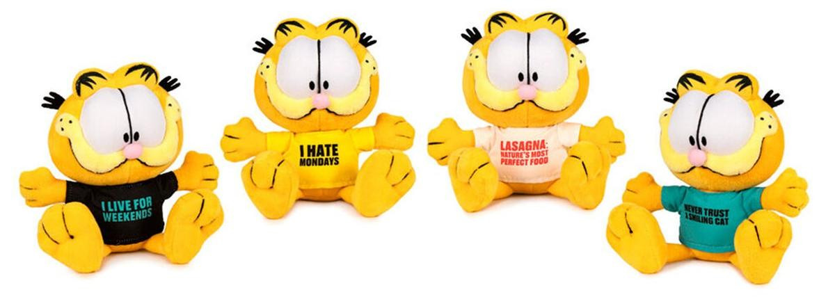 Play By Play Garfield Knuffelbeer Geel 20 cm