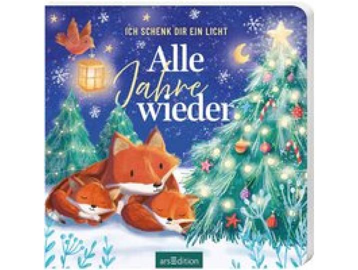 Nachtlicht-Buch Ich schenk Dir ein Licht - Alle Jahre wieder