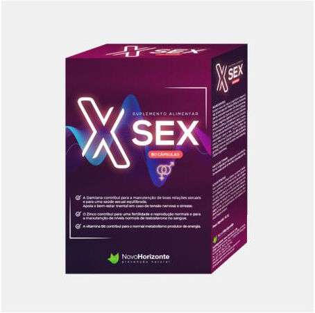 NOVO HORIZONTE® X SEX 60 CAPSULAS