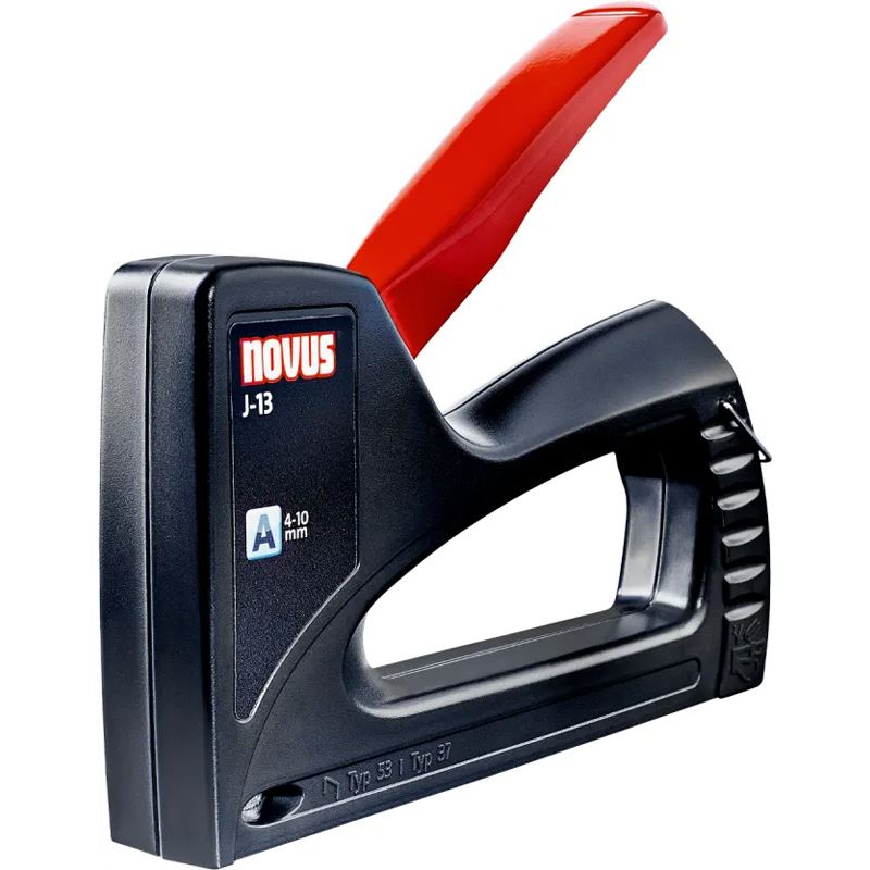 novus Handtacker J-13 schwarz-rot