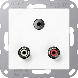 Jung Multimedia-Anschluss aws MA A 1011 WW MAA1011WW