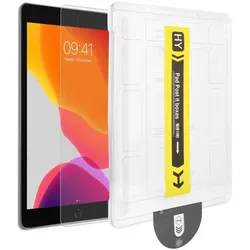 2x 9H Panzerglas für iPad 10.2 /7 / 8 / 9 Generation HD klar Auto Dust Elimination Displayschutz Schutzglas Tempered Screen-Protector