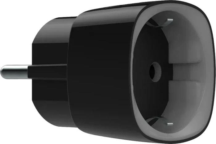 Ajax Systems 13327 power plug adapter Type F Black (SOCKET CZARNY #133)