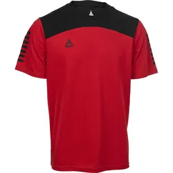 Select Oxford T-Shirt rot/schwarz XL