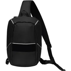 Dicota Sling Bag REFLECTIVE (12.90"), Notebooktasche, Schwarz
