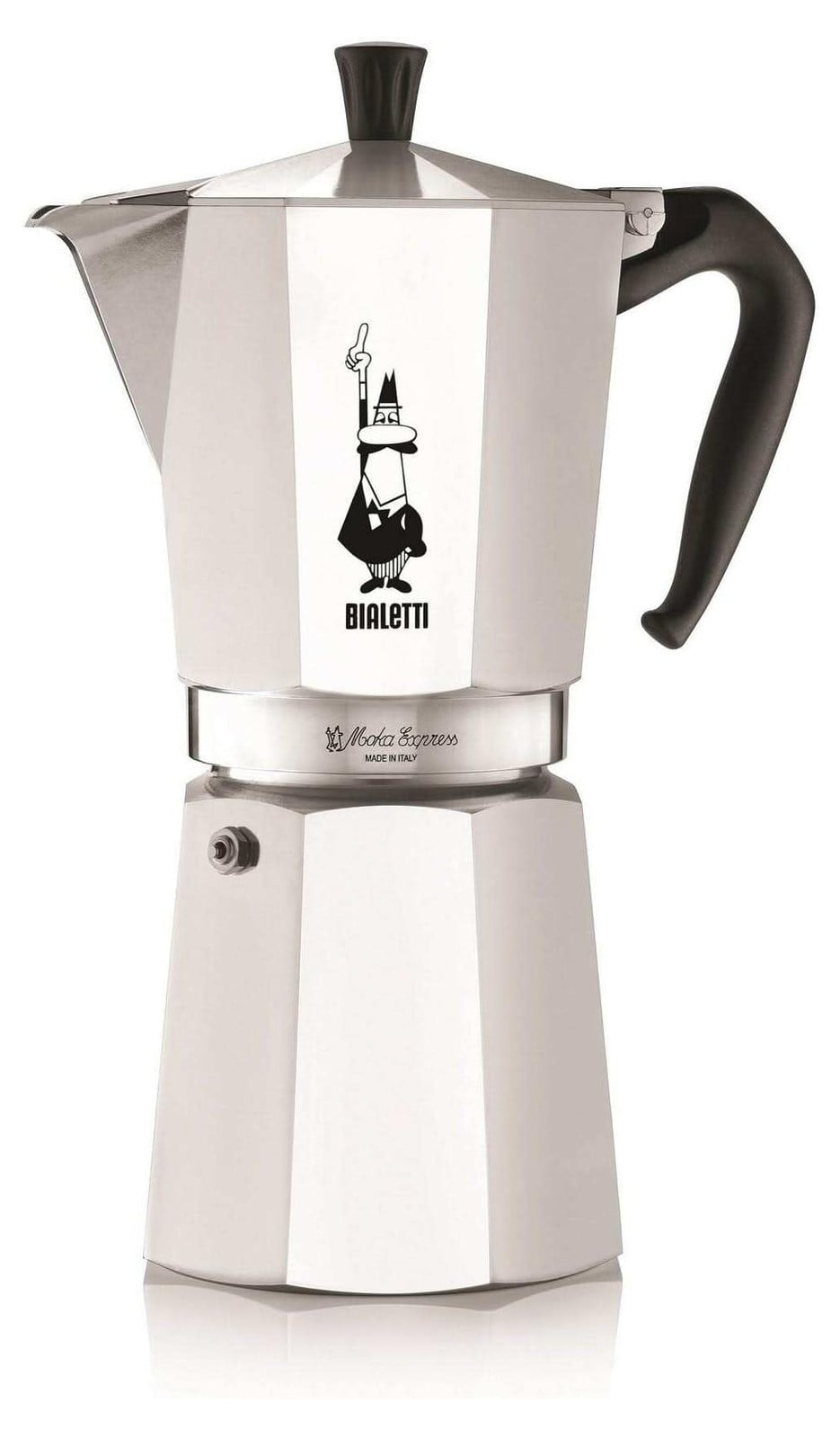 Bialetti Moka Express Espressokocher voor 12 koppen