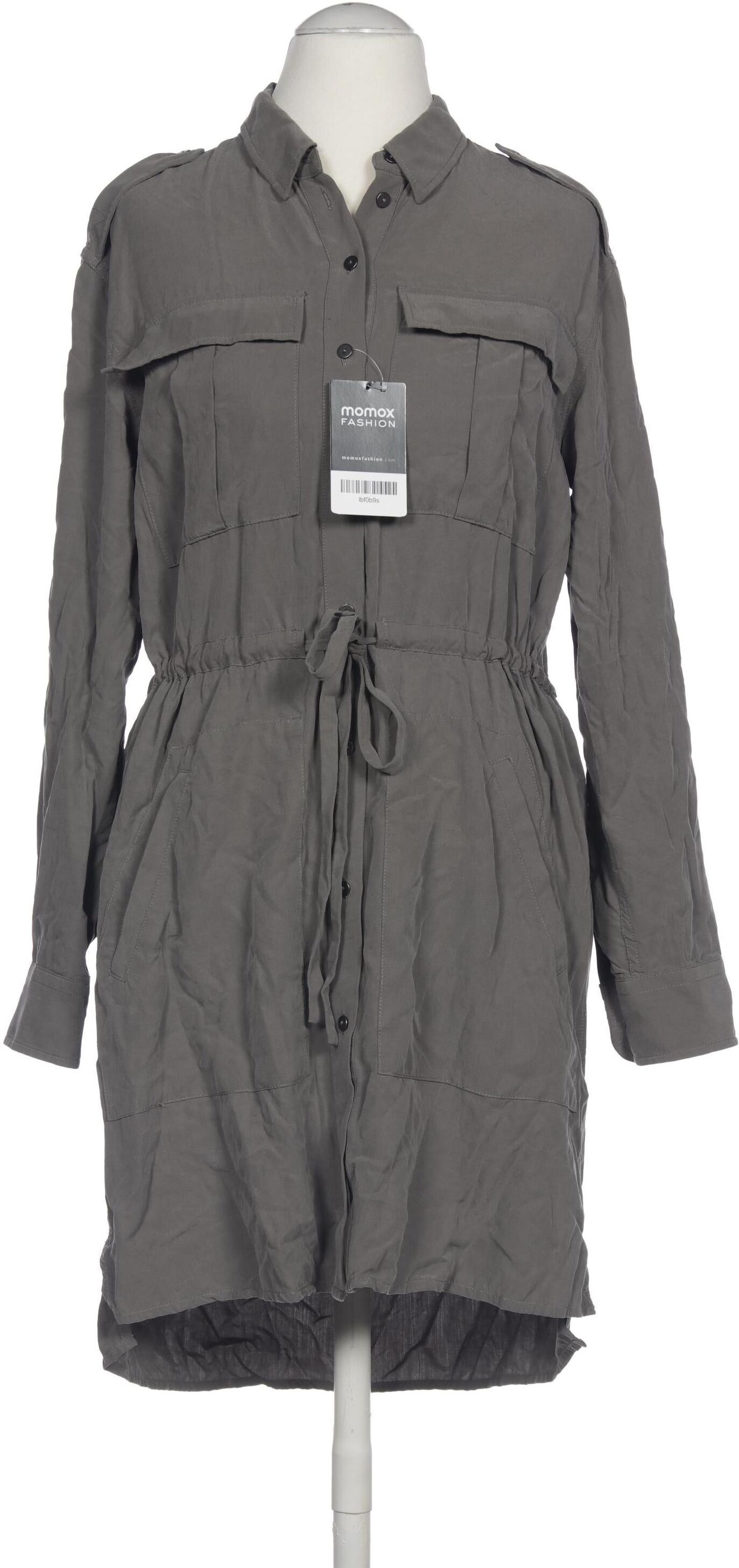 All Saints Damen Kleid, Grau, Gr. XS, Modal - Second Hand