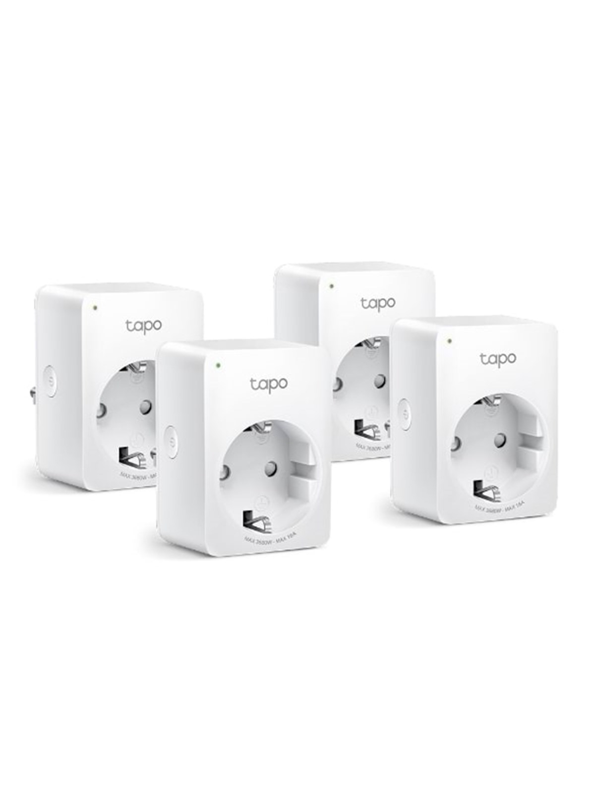 TP-Link Tapo P110 (4-Pack) Mini Smart Wi-Fi Socket Energy Monitoring