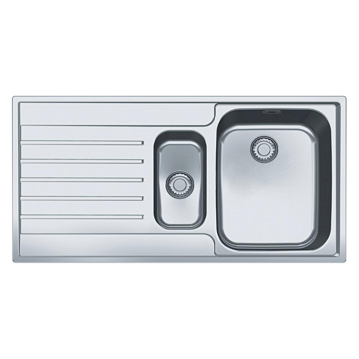 Franke Argos AGX 651 Edelstahl 101.0671.678 (Einbauspüle, 51 cm, 100 cm) (101.0671.678)