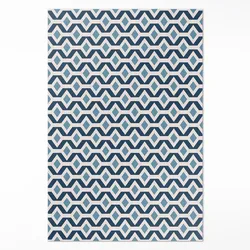 TEPPICH 60x90 cm Geometrisches Muster eines Musters