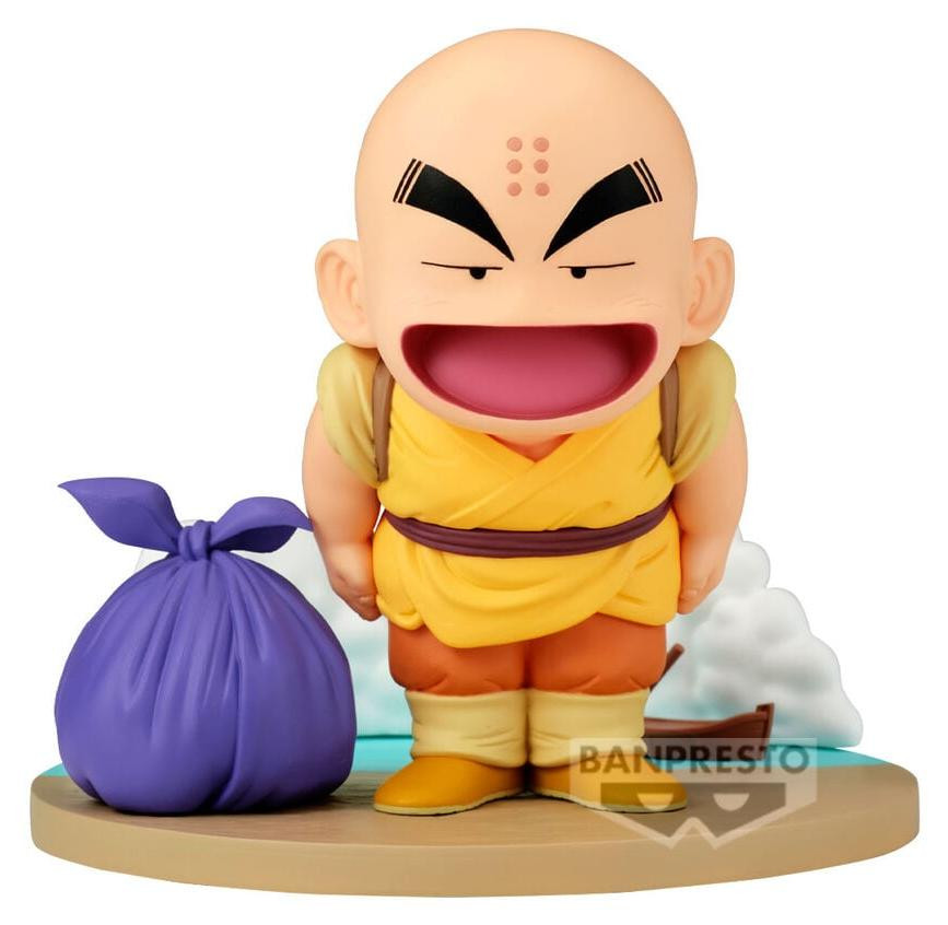 Banpresto Dragon Ball History Box Krillin Anime verzamelfiguur, 10 cm