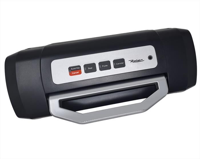 REBER Macchina Sottovuoto V-home-silver/nero