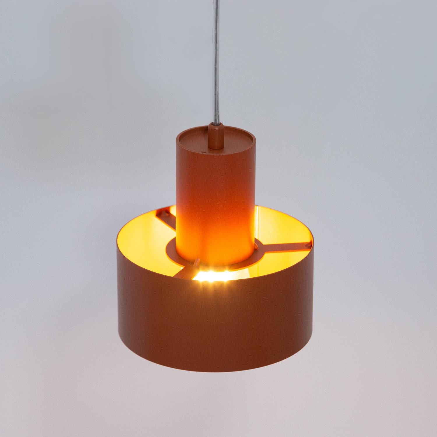 Sigma Lighting Hanglamp Rif S Modern Rood Metaal Dimbaar