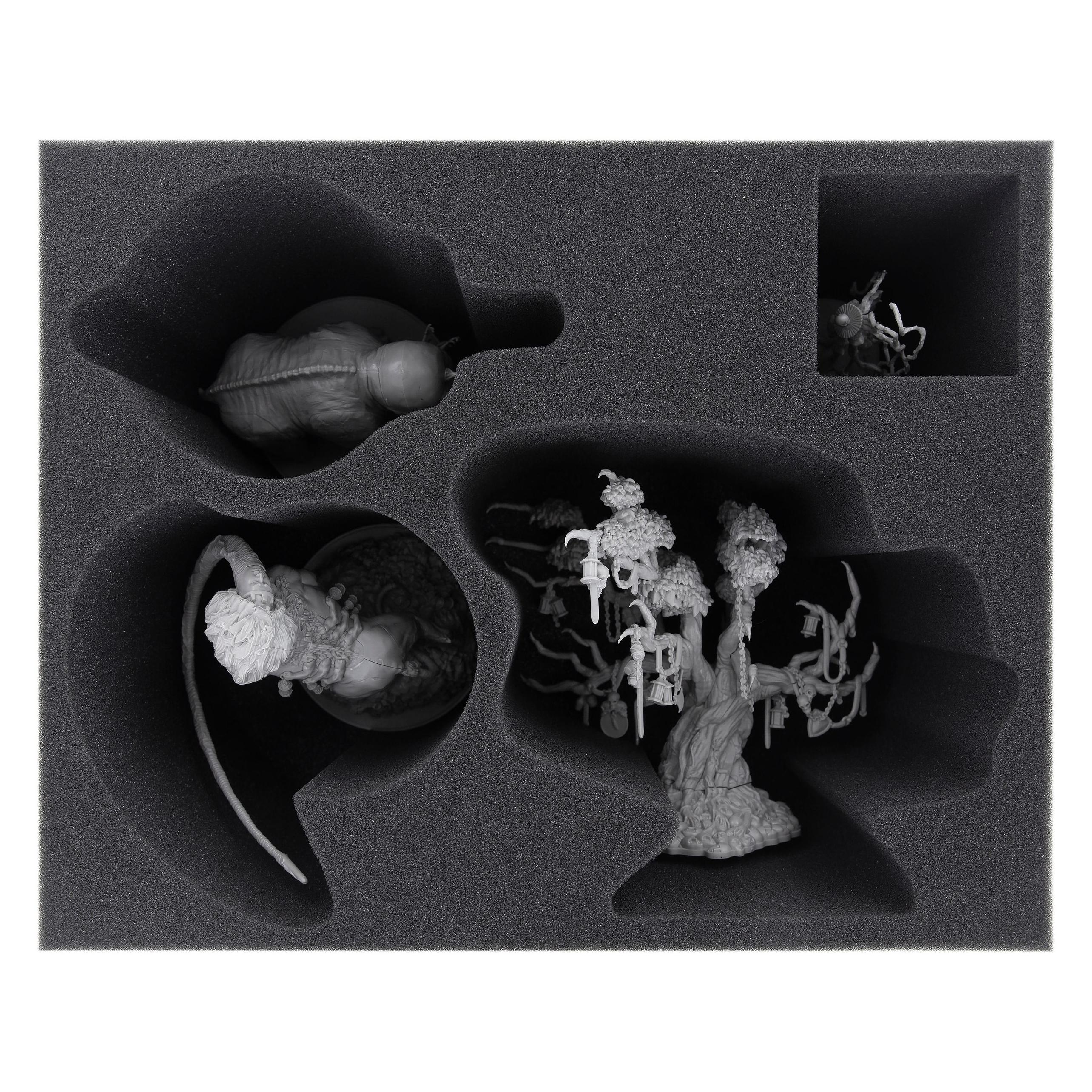 Feldherr FSMEFJ145BO - Schaumstoffeinlage für KDM Wave 2: Gorm, Lion God, Lonely Tree (Schaumstoff) (FSMEFJ145BO)
