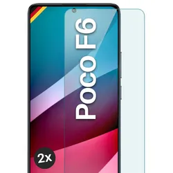 moex Klares Panzerglas für Poco F6 – passgenaue 9H Schutzfolie für zuverlässigen Displayschutz – ShockProtect Klar