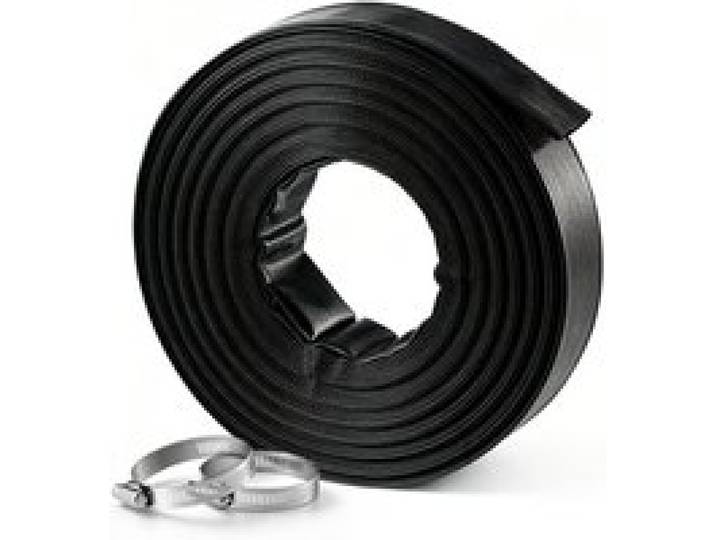 VEVOR Rückspülschlauch 1,5 Zoll 30,48 m PVC Flachschlauch Ablaufschlauch für Poolentwässerung und Bewässerung mit 90 psi, Anschlusswahl ohne Vorinstallierte Kupplungen für Verschiedene Pumpensysteme