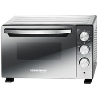 Back- und Grillofen BGS 1400, Mini-Backofen silber/schwarz